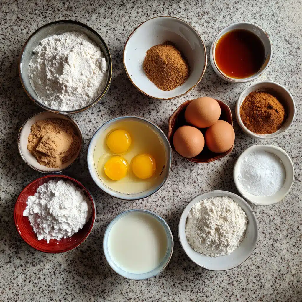 cinnamon-swirl-pancake-recipe-ingredients cinnamon swirl pancake recipe ingredients on kitchen counter