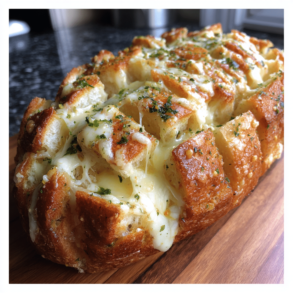 Home 6 Cheesy Garlic Butter Pull-Apart Bread