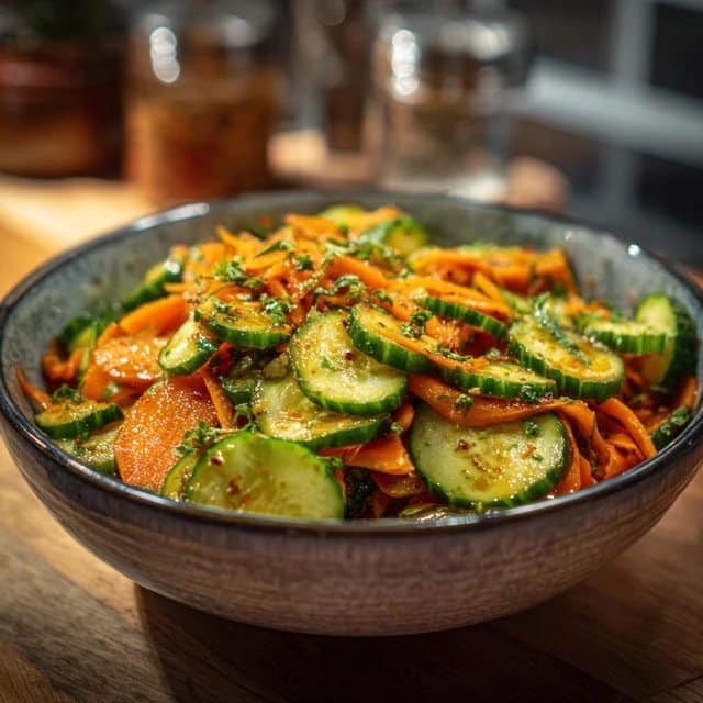 Cucumber Carrot Salad
