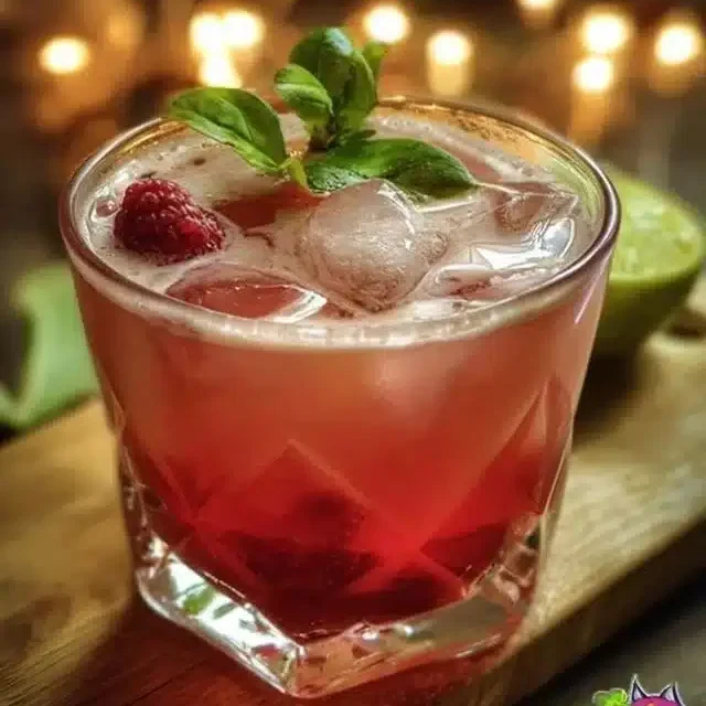 Cupid's Cuddle Cocktail with heart-shaped garnish and cozy ambiance