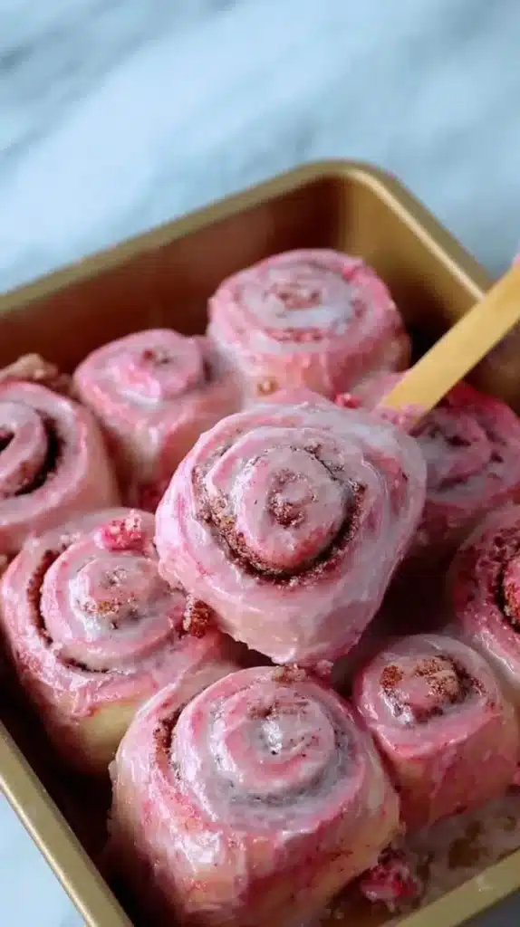 Delicious homemade cinnamon rolls prepared for a perfect breakfast treat