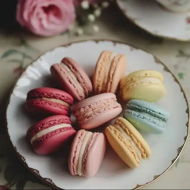 Delicious macarons made from a beginner-friendly macaron recipe