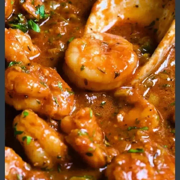 Delicious New Orleans dish showcasing Creole flavors and ingredients