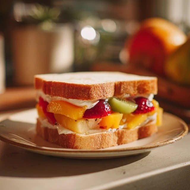 Japanese Fruit Sandwich (Fruit Sando)