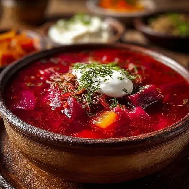 Authentic Ukrainian Borscht Soup 7 Authentic Ukrainian Borscht Soup