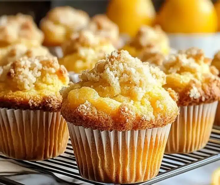 Delicious bakery-style orange muffins served on a plate with a slice of orange
