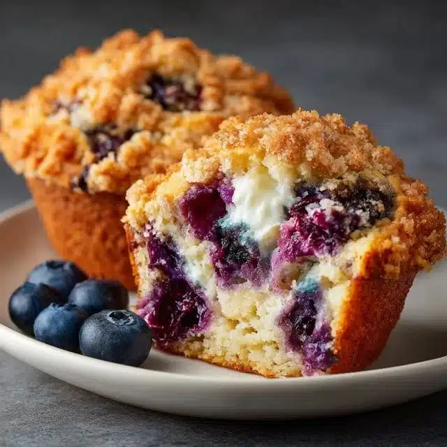 Blueberry Muffins Recipe Bakery Style with Crumb Topping 3 Blueberry Muffins Recipe Bakery Style with Crumb Topping