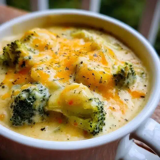 Broccoli Potato Cheese Soup