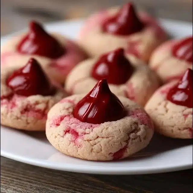 Cherry Kiss Cookies