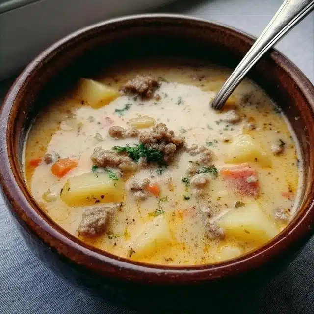 Cozy Sausage Potato Soup