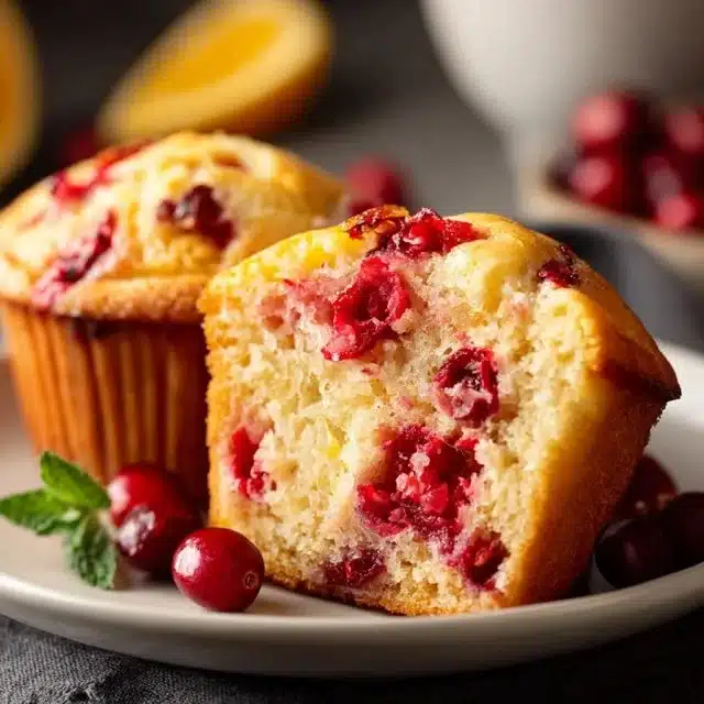 Cranberry Orange Muffins Recipe