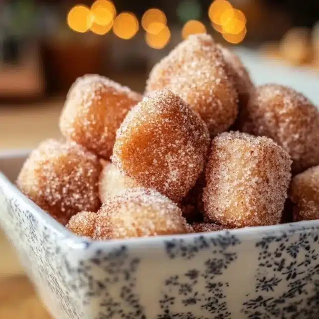 Crispy Air Fryer Churro Bites