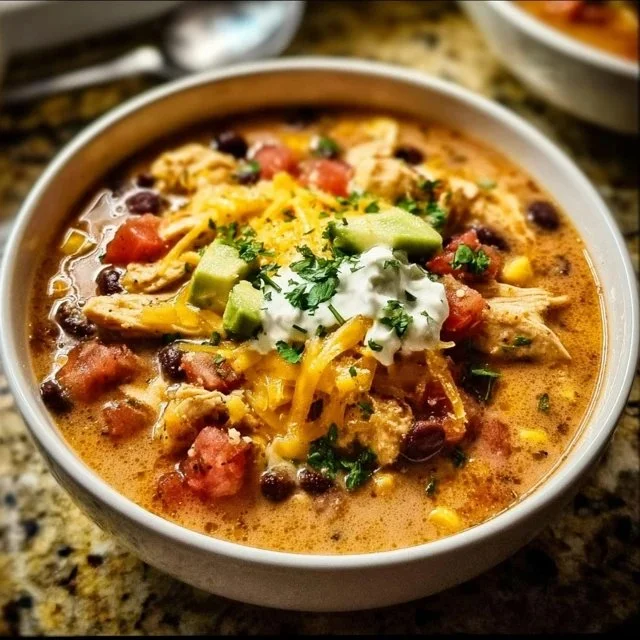 Easy Chicken Taco Soup Recipe