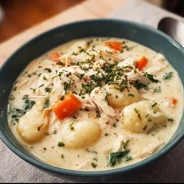 Healthy Rotisserie Chicken Gnocchi Soup 6 Healthy Rotisserie Chicken Gnocchi Soup