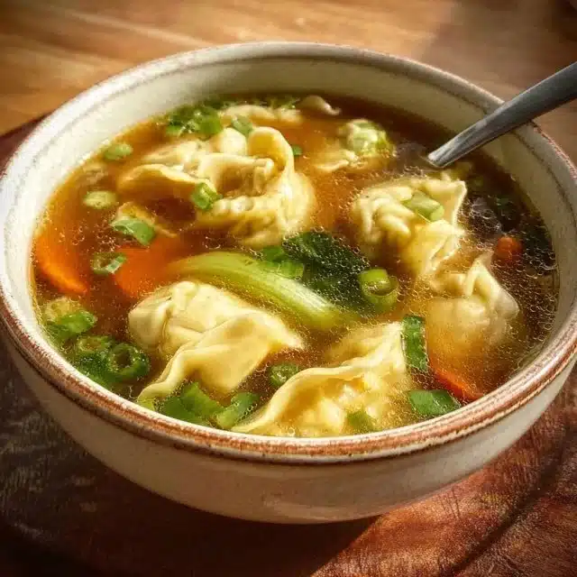 Quick and Easy Wonton Soup