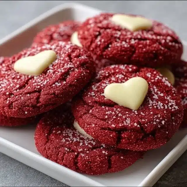 Red Velvet Sugar Cookies Easy Recipe for Valentine’s Day Treats