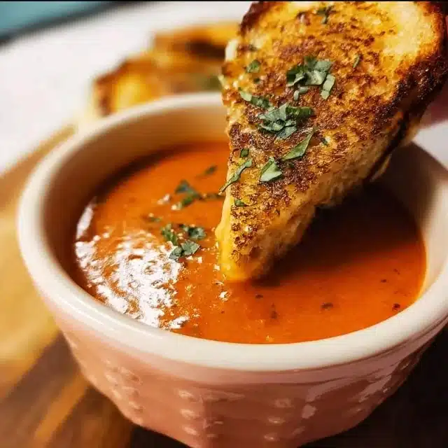 Roasted Tomato Basil Soup