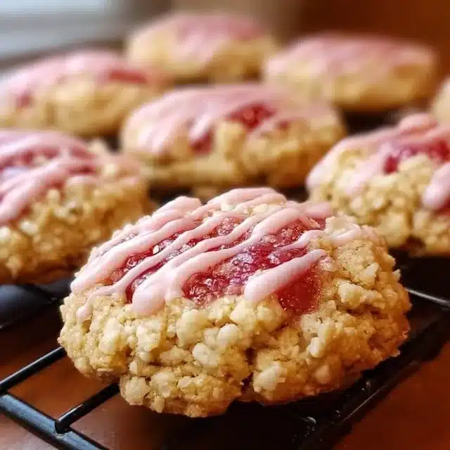 Strawberry Crunch Cookies
