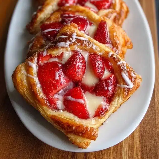 Strawberry Danish 7 Strawberry Danish