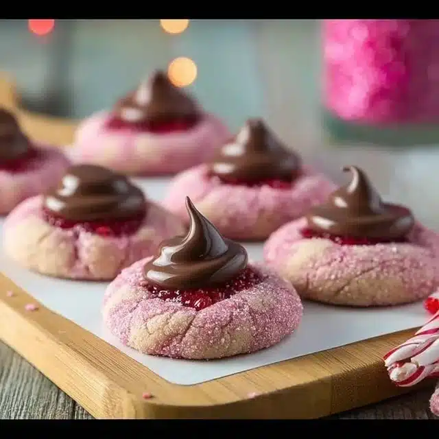 Strawberry Kiss Cookies