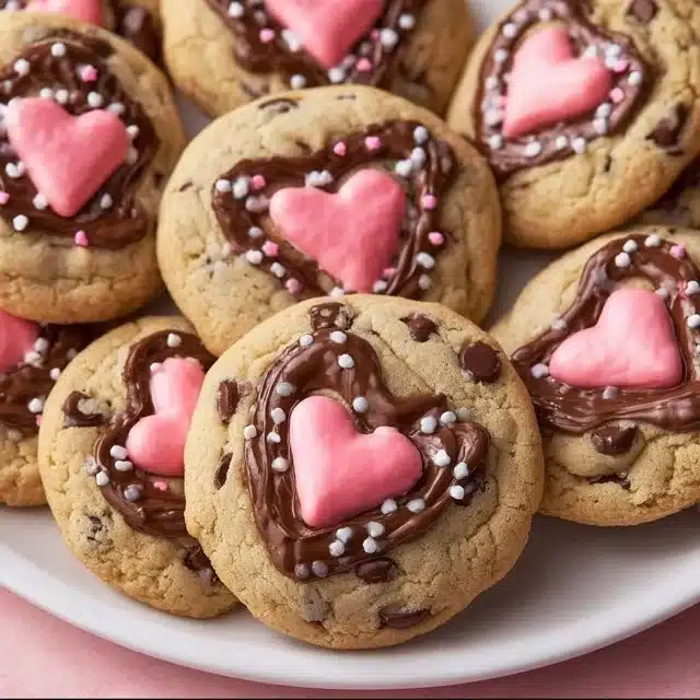 Valentine's Day Chocolate Chip Cookies Recipe