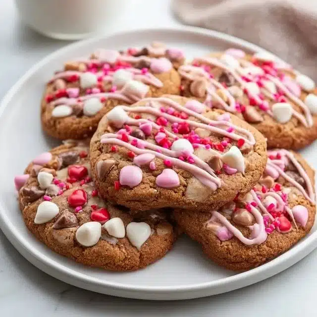 Valentine’s Day Kitchen Sink Cookies