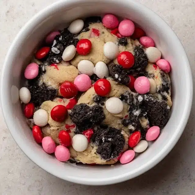 Valentine's Day Oreo M&M's Cookies