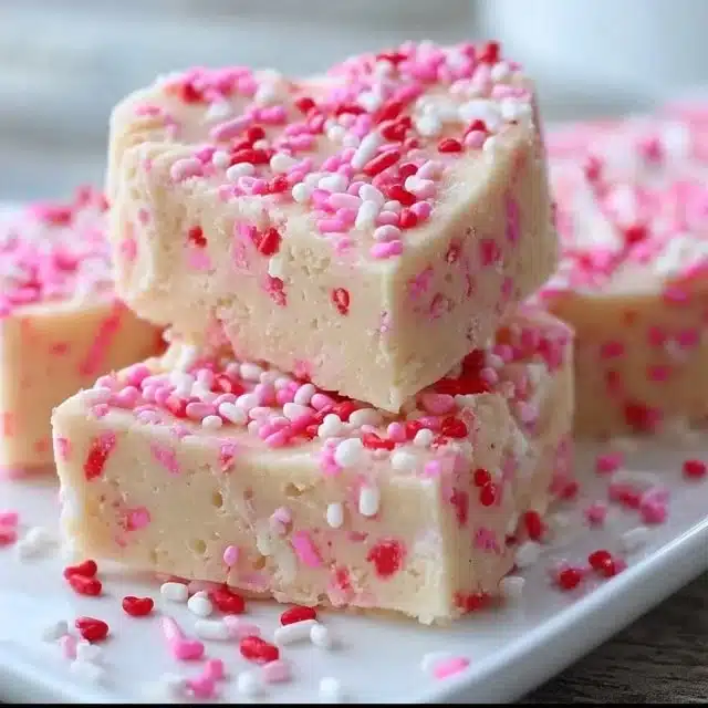 Valentine's Day Sugar Cookie Fudge Recipe