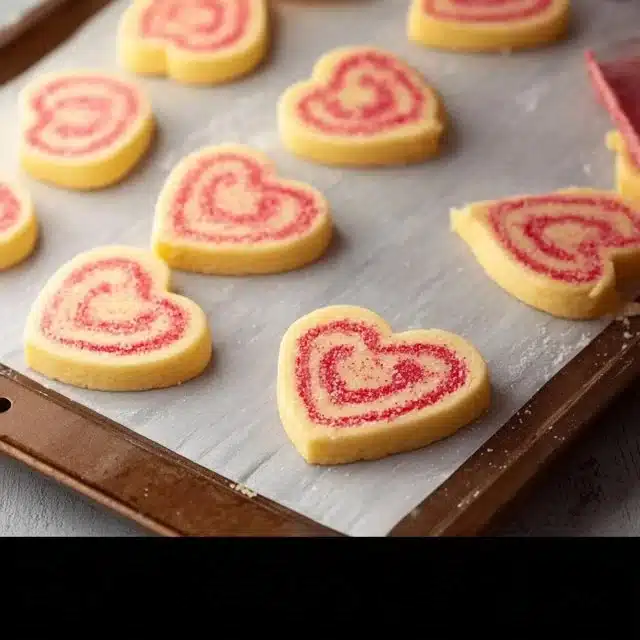 Valentine's Day Swirl Cookies
