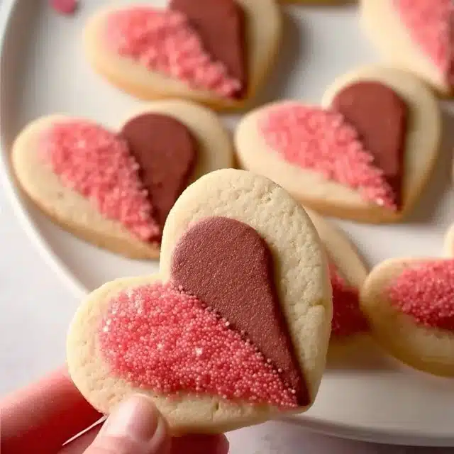 Valentine's Shortbread Hearts