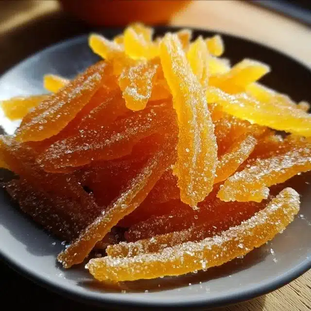 Candied Orange Peel