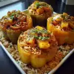 teriyaki pineapple chicken and rice stuffed pepper 2026 02 13 211015 1