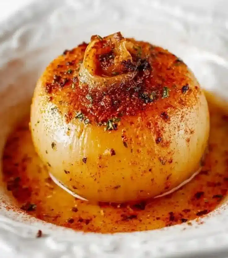 A pot of boiling onions for a viral TikTok remedy for colds